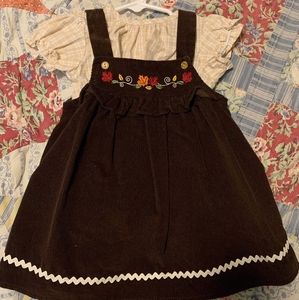 Baby girl Thanksgiving dress